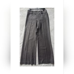 White black house market legacy metallic wide leg trousers size 8 Rg